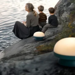 Soft spot solar dots lampe 14 cm forest green