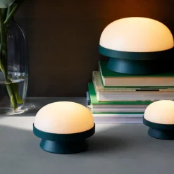 Soft spot solar dots lampe 10,5 cm forest green
