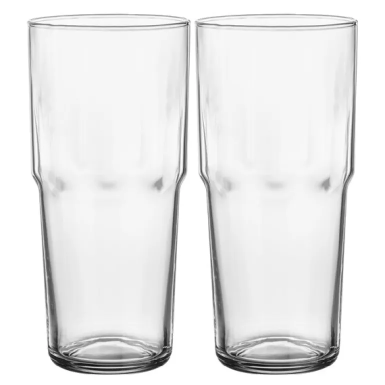 Solare høyt glass 39 cl 2 stk klar