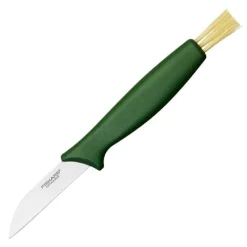 Solid soppkniv med børste 21 cm