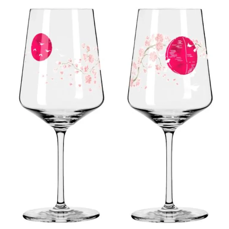 Sommersonett vinglass 2 stk NO: 13&14