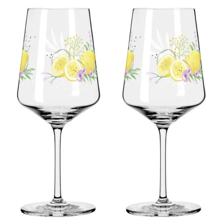 Sommertau vinglass limoncello 54 cl 2 stk