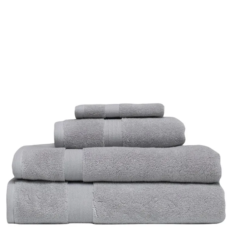 Spa håndkle 50x90 cm lys grå