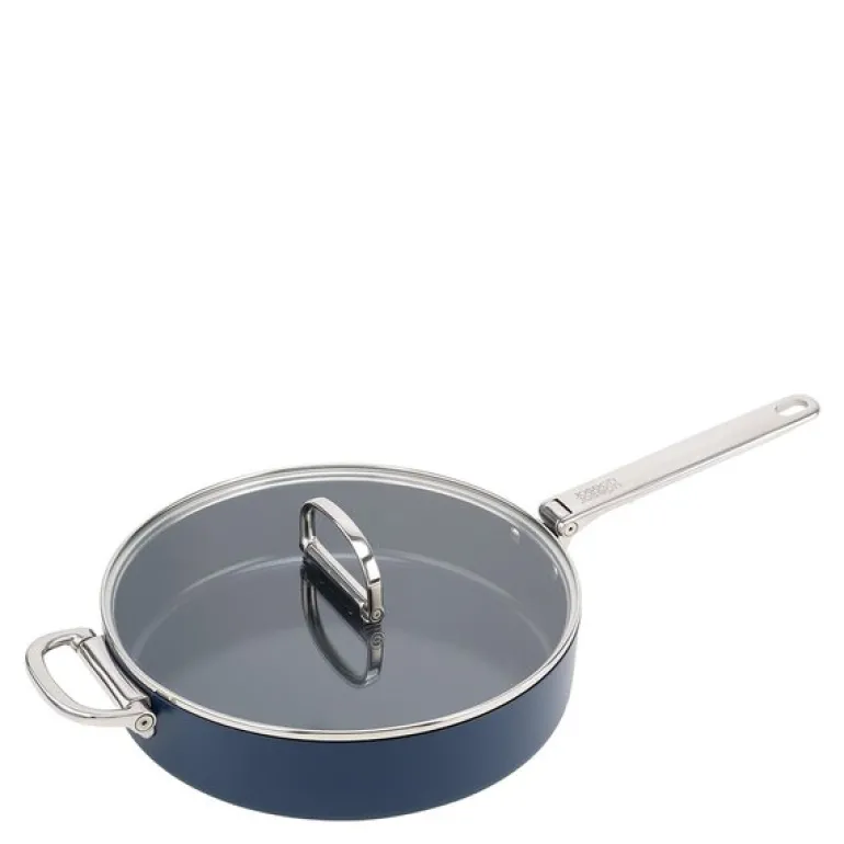 Space sautèpanne m/lokk 28 cm midnight blue