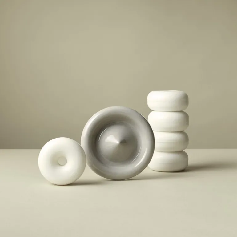 Såpeskål 10 cm stone grey