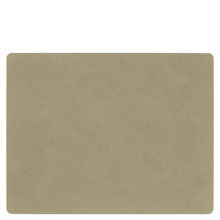 Square Corduroy spisebrikke 35x45 cm herbal dust
