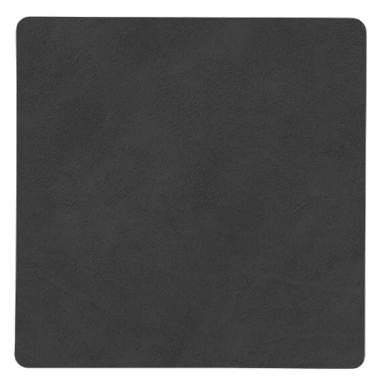 Square Nupo glassbrikke 10x10 cm svart