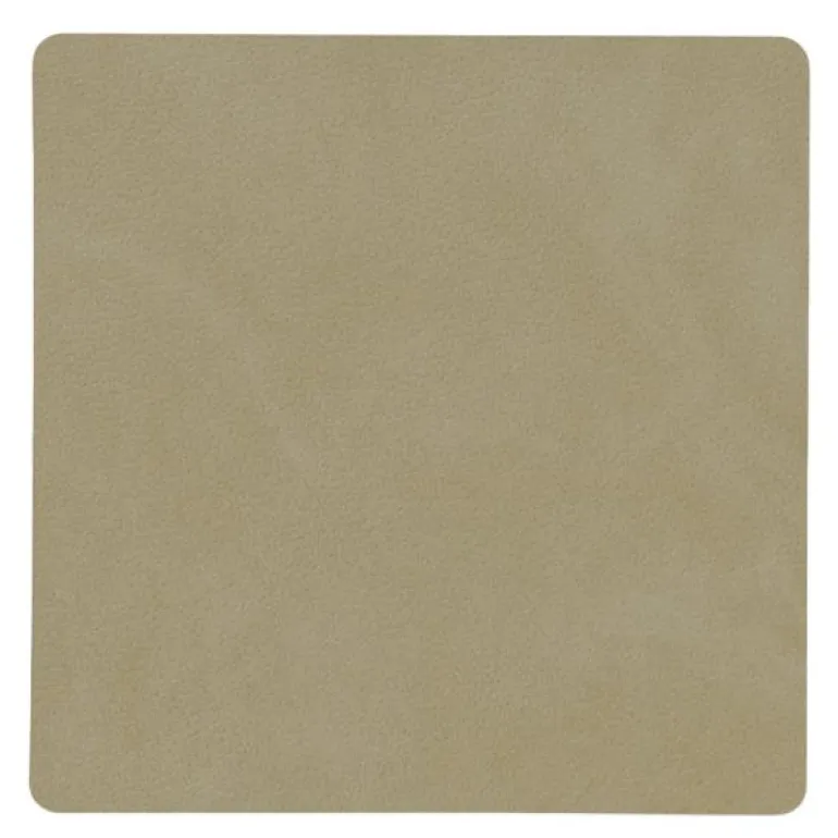 Square Nupo glassbrikke 10x10 cm herbal dust