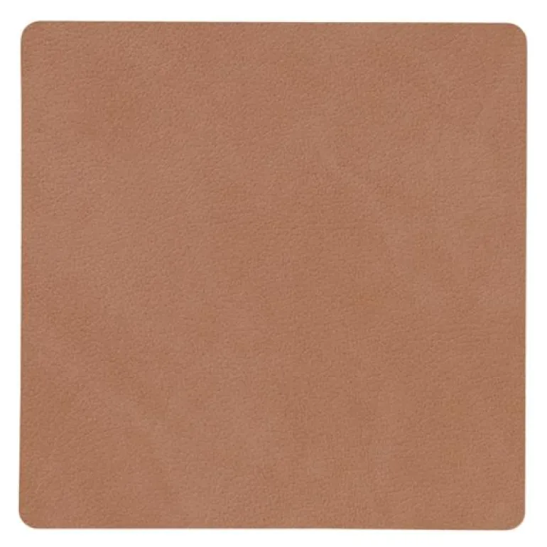 Square Nupo glassbrikke 10x10 cm old rose