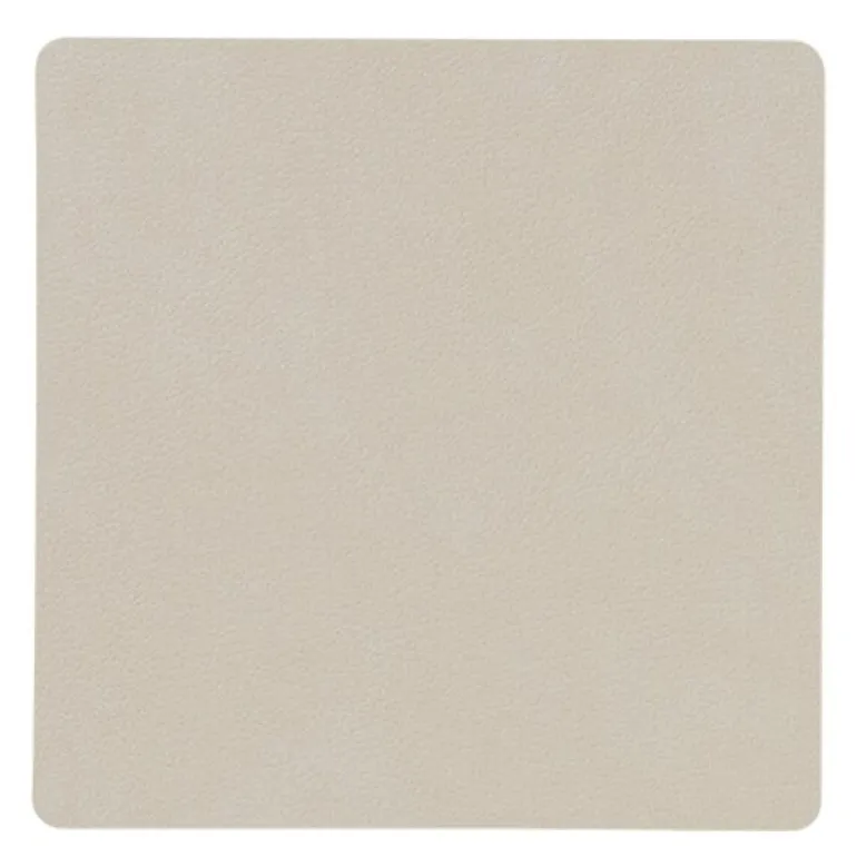 Square Nupo glassbrikke 10x10 cm oyster white