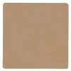 Square Nupo glassbrikke 10x10 cm nougat