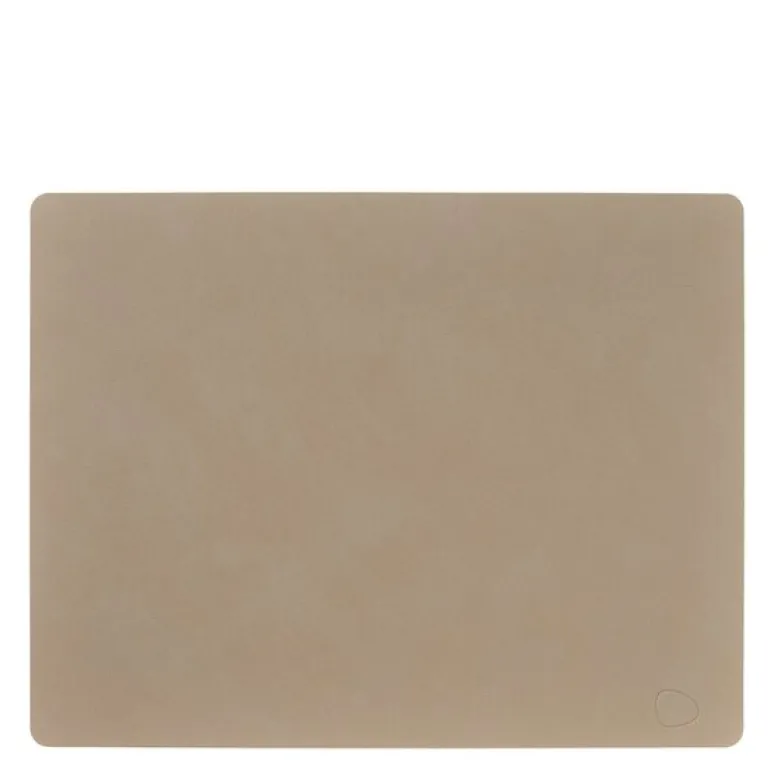 Square Nupo spisebrikke L 35x45 cm clay brown