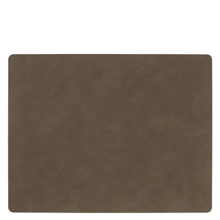 Square Nupo spisebrikke L 35x45 cm caviar