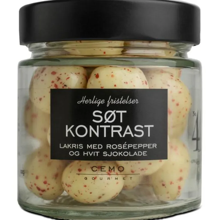 Søt Kontrast lakris m/sjokolade