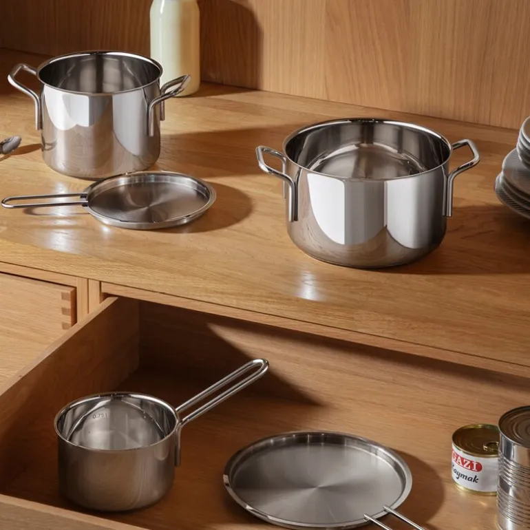 Stainless Steel gryte 4,8L