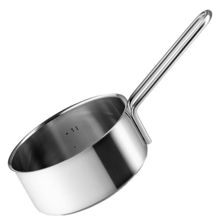 Stainless Steel sautékasserolle 1,3L