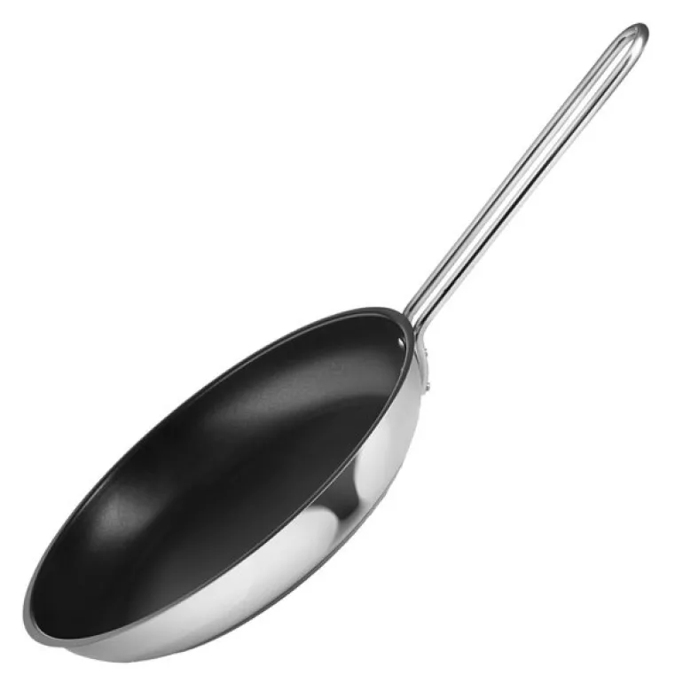 Stainless Steel stekepanne 28 cm Slip-Let® belegg