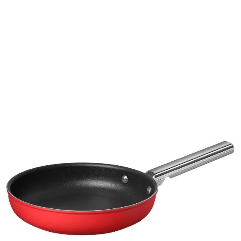 Stekepanne 24 cm rød