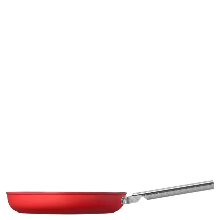 Stekepanne 30 cm rød