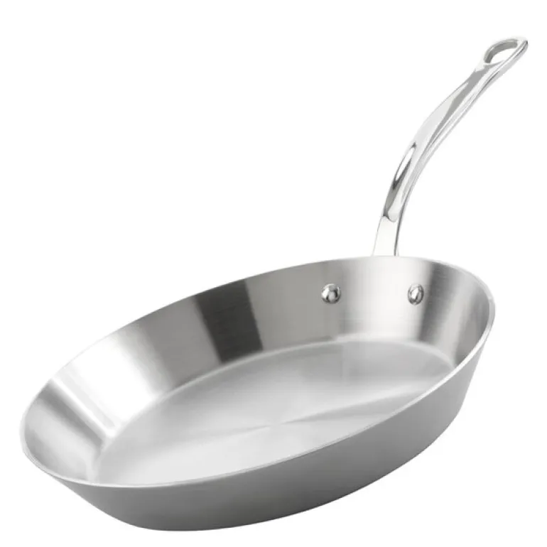 Stekepanne 26 cm rustfritt stål