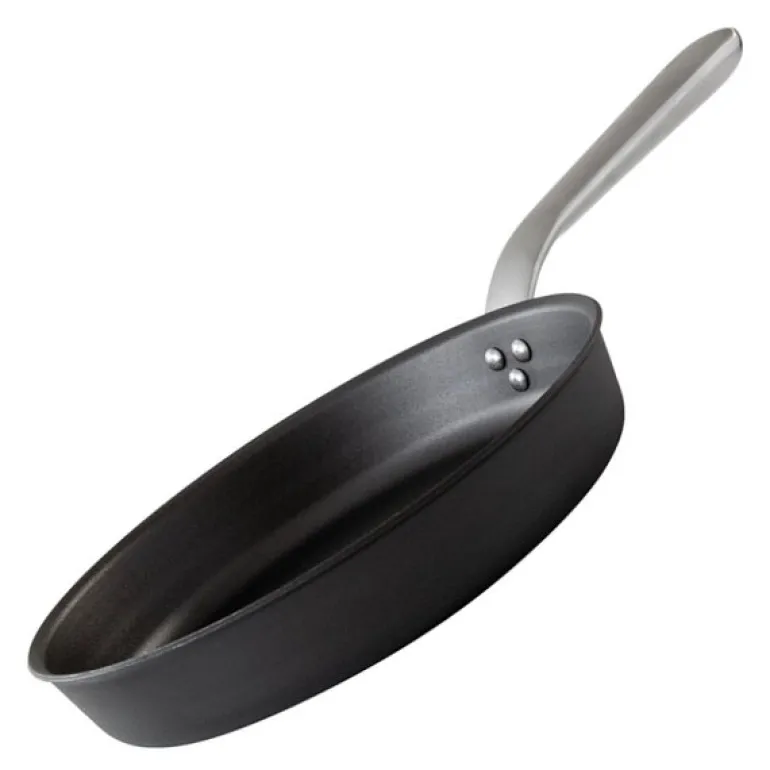 Stekepanne med ergonomisk håndtak 28 cm karbonstål