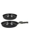 Stekepannesett avtakbart håndtak 24/28 cm aluminium/keramisk