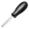Østerskniv 17 cm svart