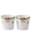 Stjerne Riflet Jul serveringskopp 30 cl 2 stk