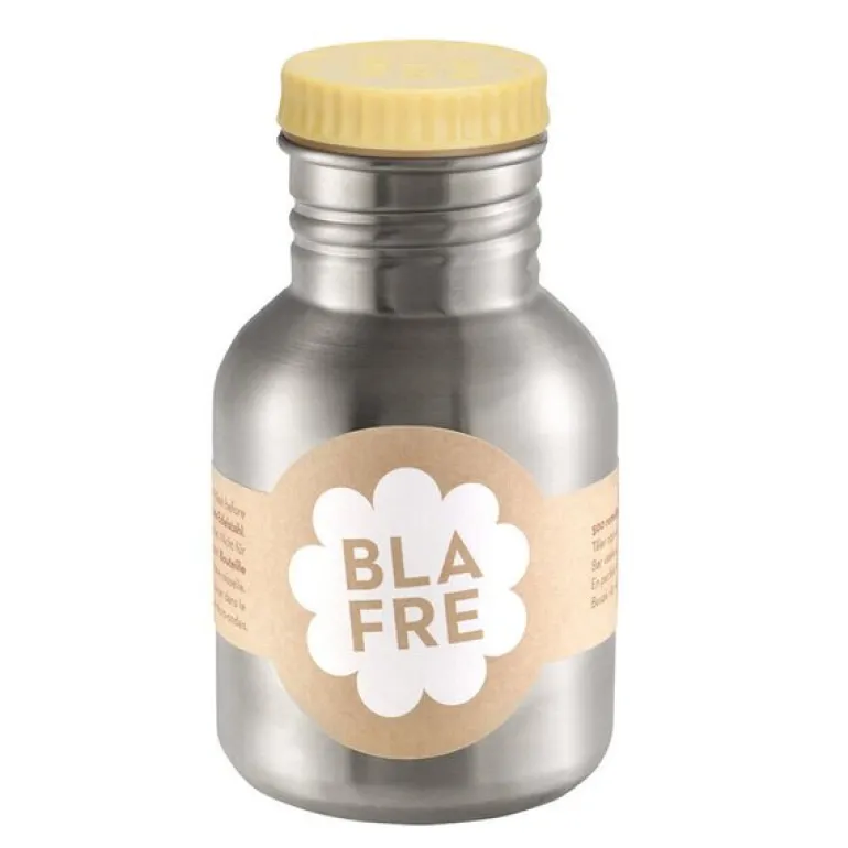 Stålflaske 300 ml lys gul