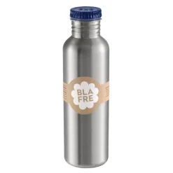 Stålflaske 750 ml marineblå