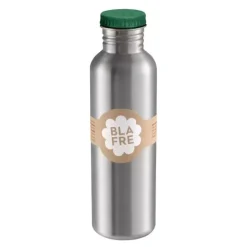 Stålflaske 750 ml mørk grønn