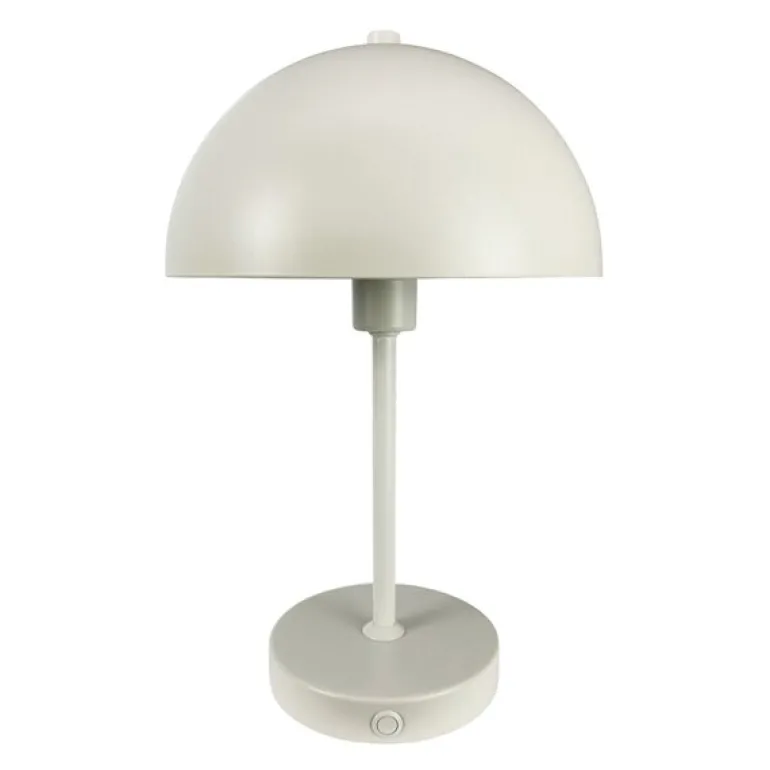 Stockholm portable bordlampe version 2 30 cm perlehvit