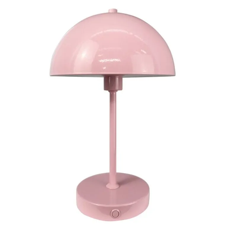 Stockholm portable bordlampe version 2 30 cm lyserød