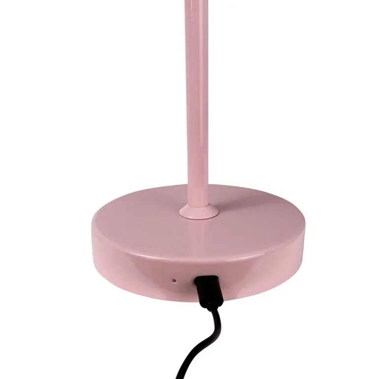 Stockholm portable bordlampe version 2 30 cm lyserød