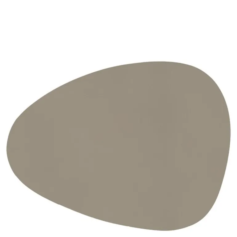 Stone dekkebrikke 43x32 cm organisk taupe