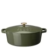 Støpejernsgryte 5,7 L oliven