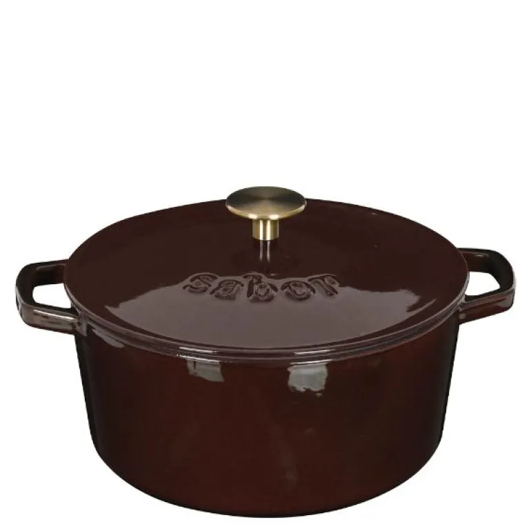 Støpejernsgryte 4,4L zinfandel