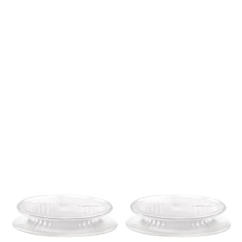 Stretch top 8,5 cm hvit 2 stk