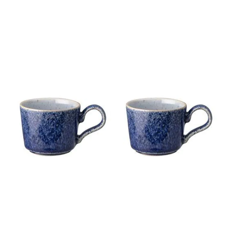 Studio Blue Cobalt Brew espressokopp 10 cl 2 stk