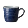 Studio Blue Cobalt/Pebble riflet krus 40 cl