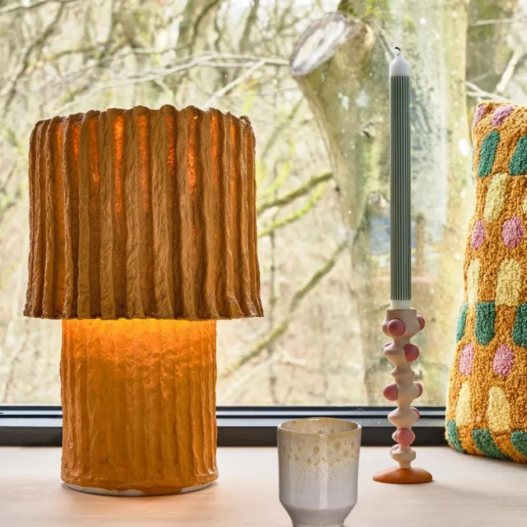 Styles lampe 25x44 cm amber