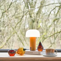 Styles LED lampe 15x22,5 cm amber