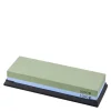 Suri slipestein 1000/3000 med gummibase 18 cm grønn/blå