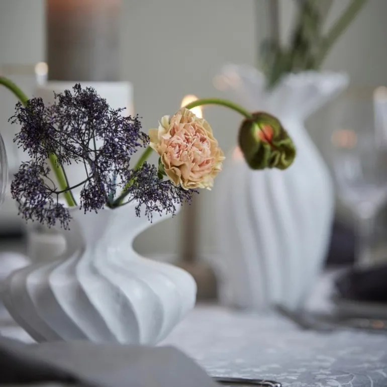 Susille vase 14 cm hvit
