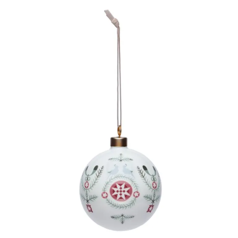 Swedish Grace Winter julekule 8 cm