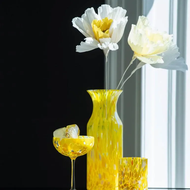 Swirl champagneglass 22 cl gul