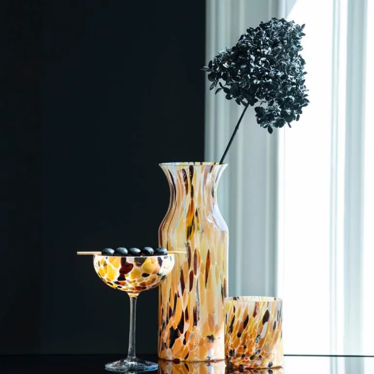 Swirl champagneglass 22 cl brun