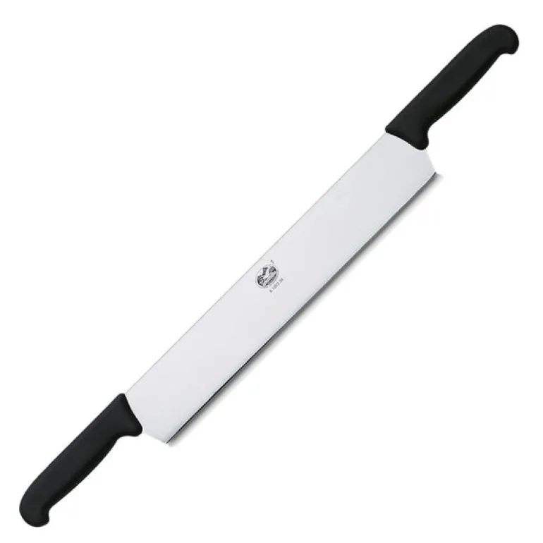Swiss Classic ostekniv 36 cm m/to håndtak svart
