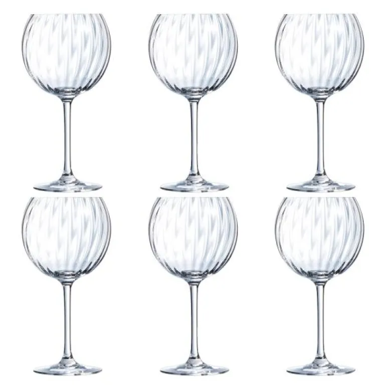 Symetrie ginglass 58 cl 6 stk klar