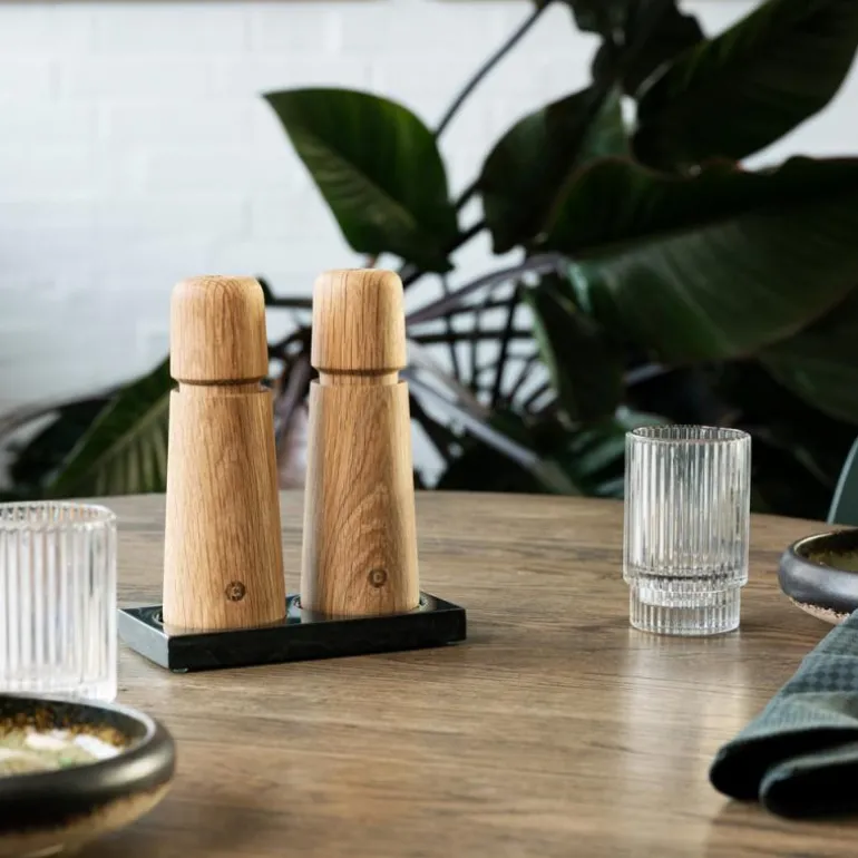 Tabletopper brett for kverner 15 cm svart marmor